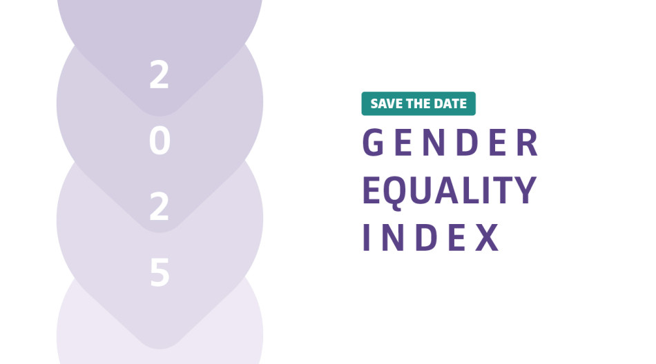 Save the Date for Gender Equality Index 2025